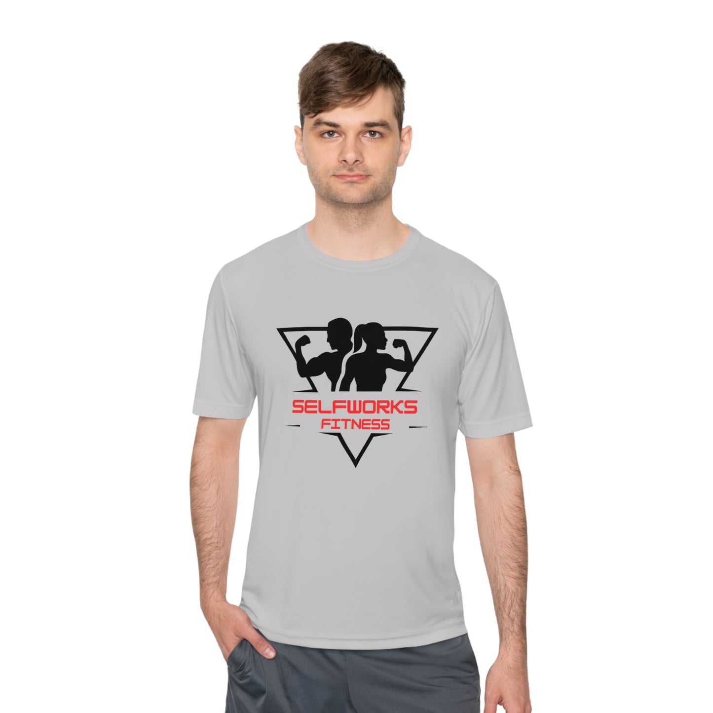 Branded Unisex Moisture Wicking Tee