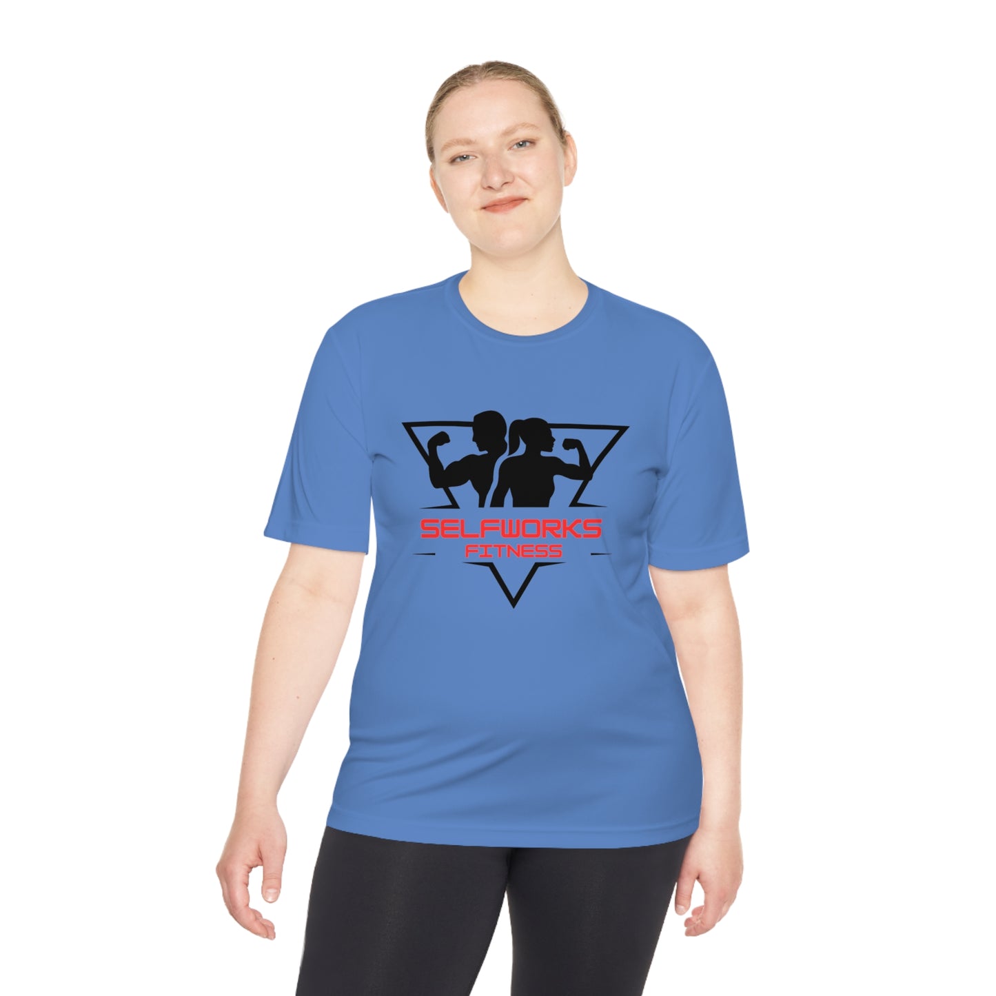 Branded Unisex Moisture Wicking Tee