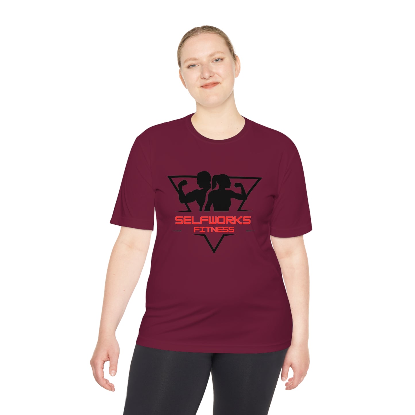 Branded Unisex Moisture Wicking Tee