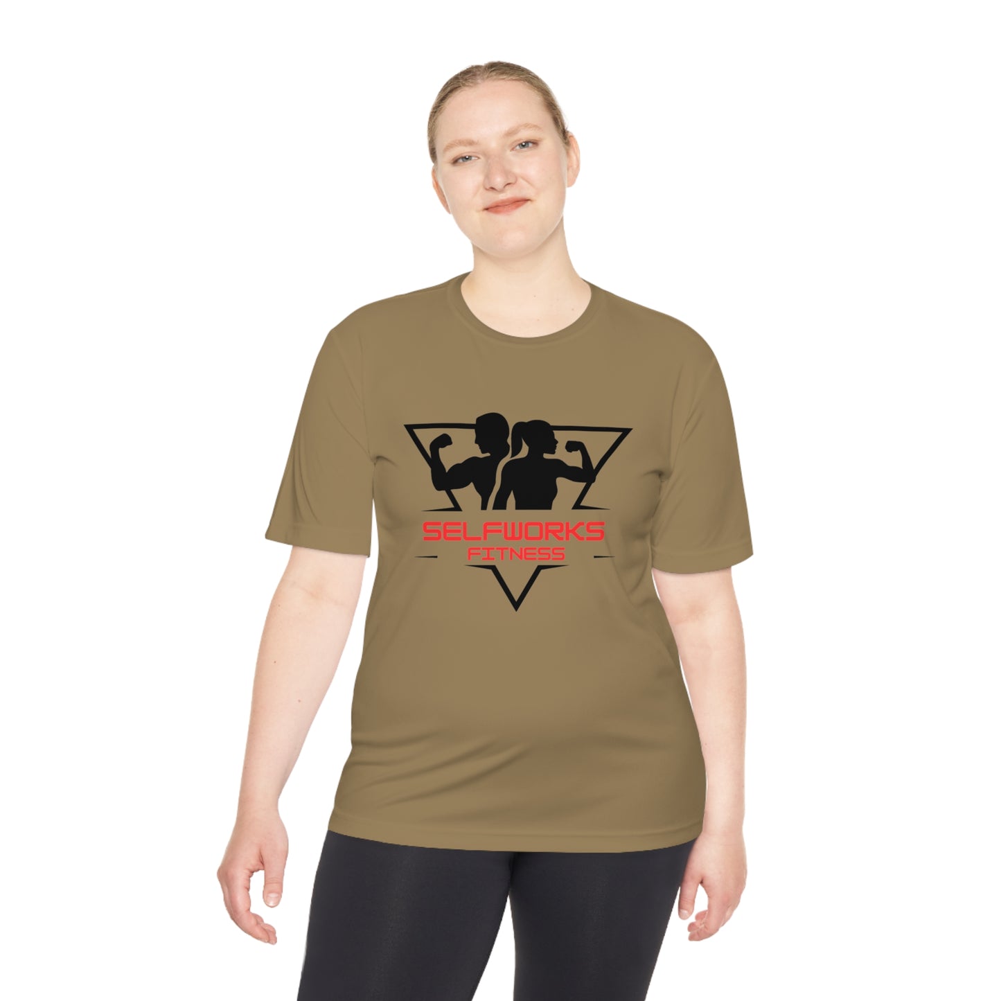 Branded Unisex Moisture Wicking Tee