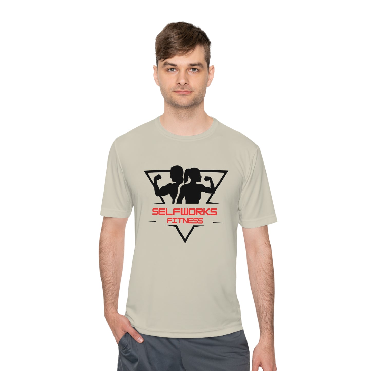 Branded Unisex Moisture Wicking Tee