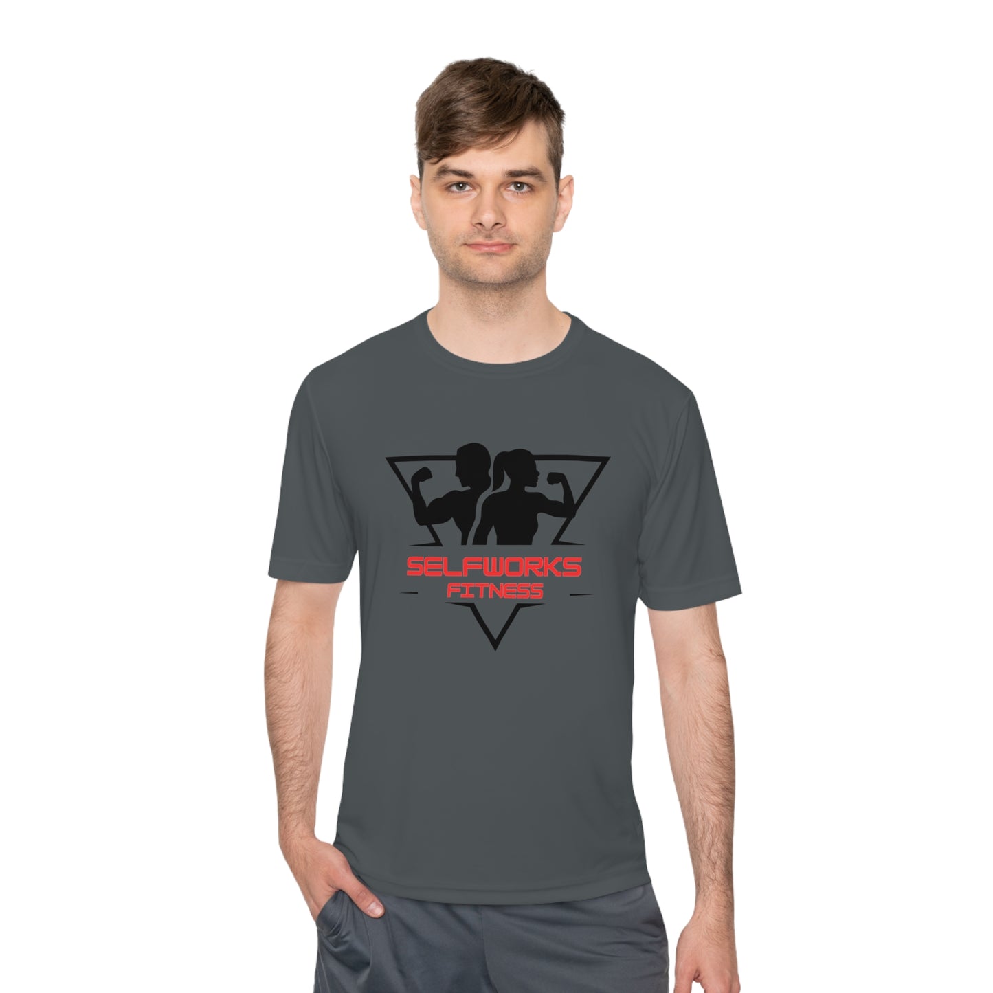 Branded Unisex Moisture Wicking Tee