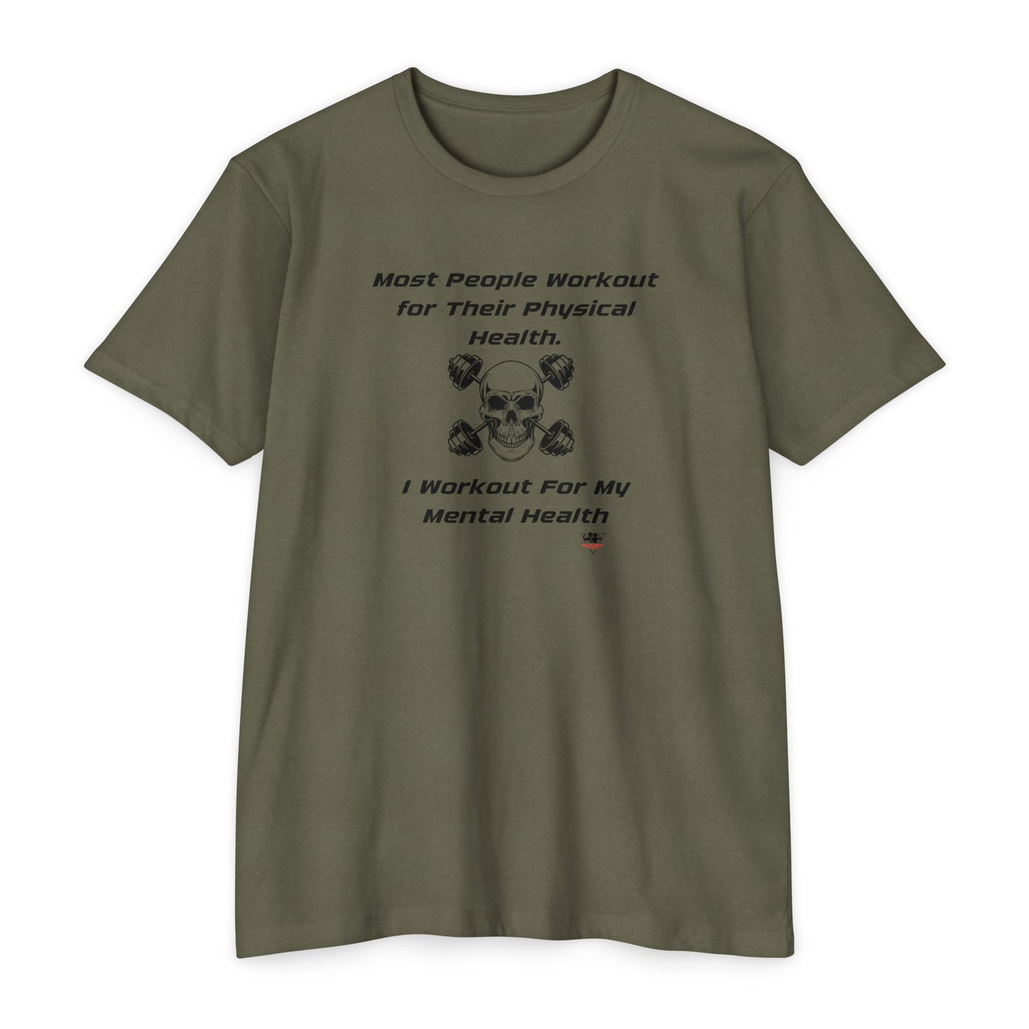 Workout for Mental Health, Unisex T-shirt Next Level 6010