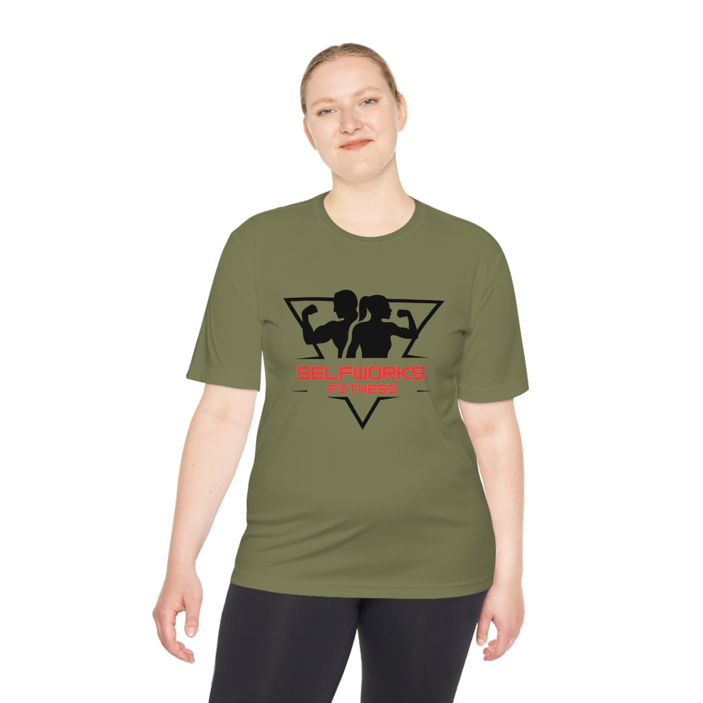 Branded Unisex Moisture Wicking Tee