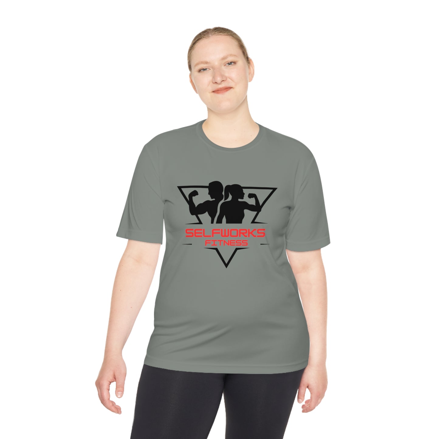 Branded Unisex Moisture Wicking Tee