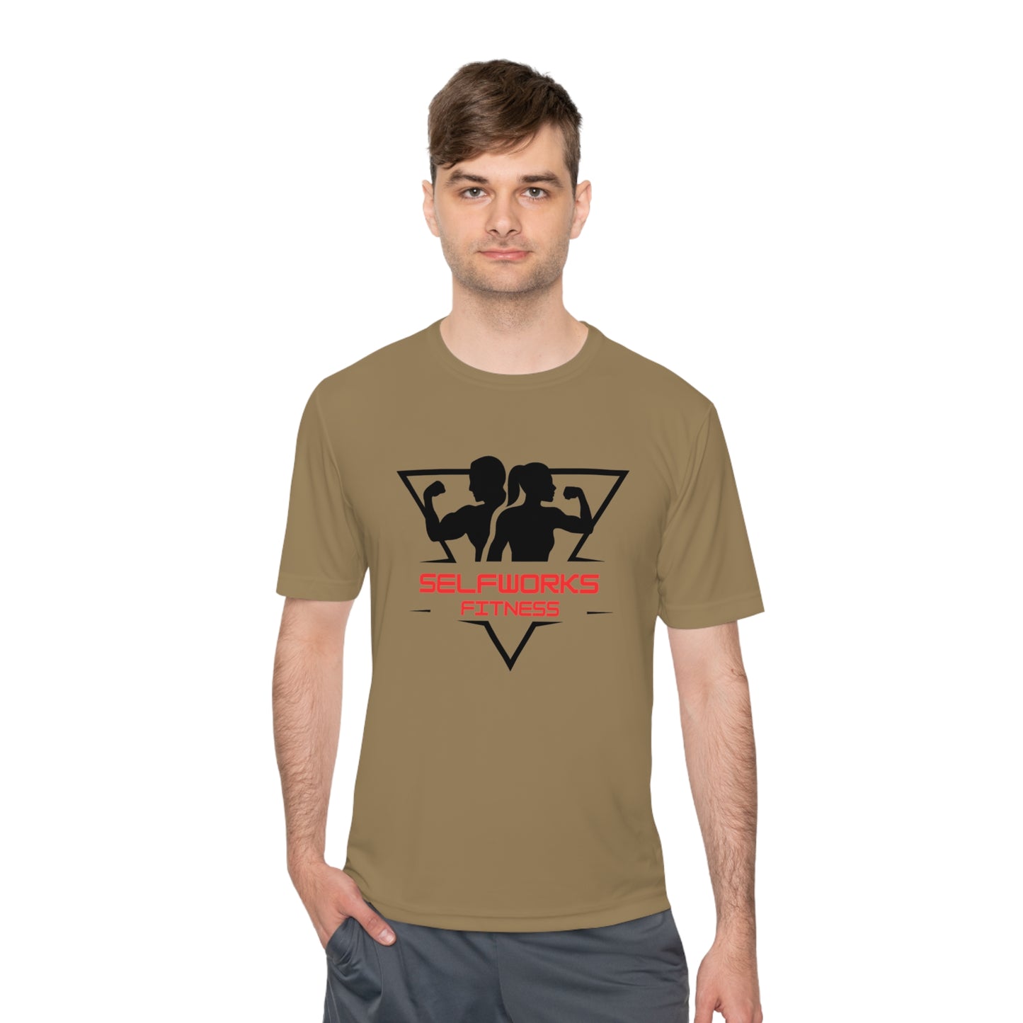 Branded Unisex Moisture Wicking Tee